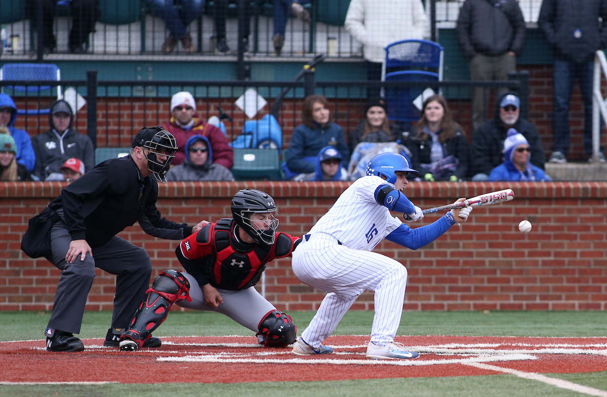 Troy Squires

The University of Kentucky baseball team beat Texas Tech 11-6 on Saturday, March 10, 2018, in Lexington?s Cliff Hagan Stadium.

Barry Westerman | UK Athletics