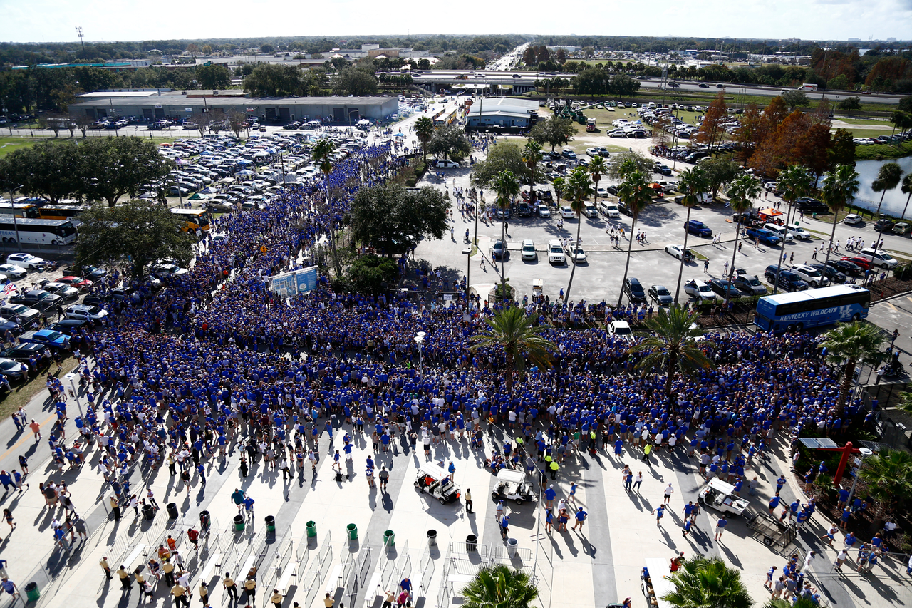 

2018 Citrus Bowl pep rally.

Photo by Chet White | UK Athletics