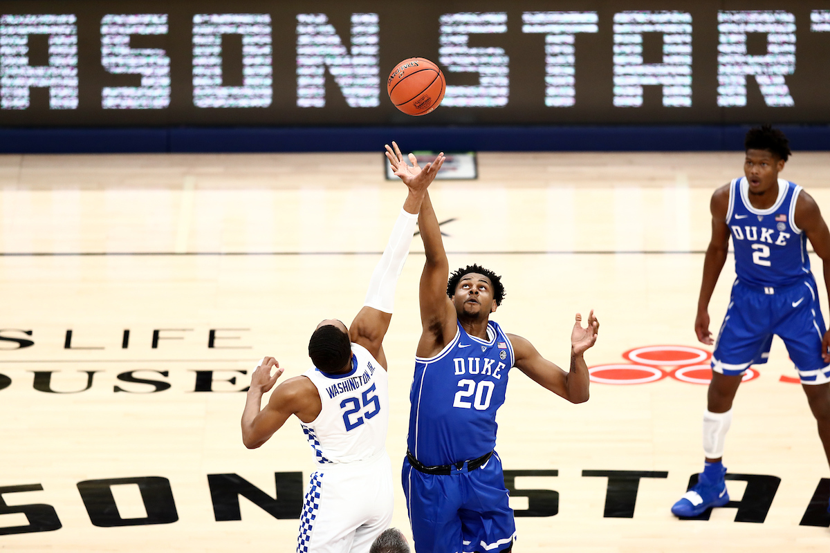 Pj Washington.

Men's basketball falls to Duke 118-84.


Photo by Elliott Hess | UK Athletics