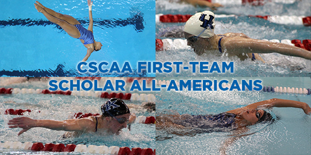 Seven Swimmers and Divers Named CSCAA Scholar All-Americans