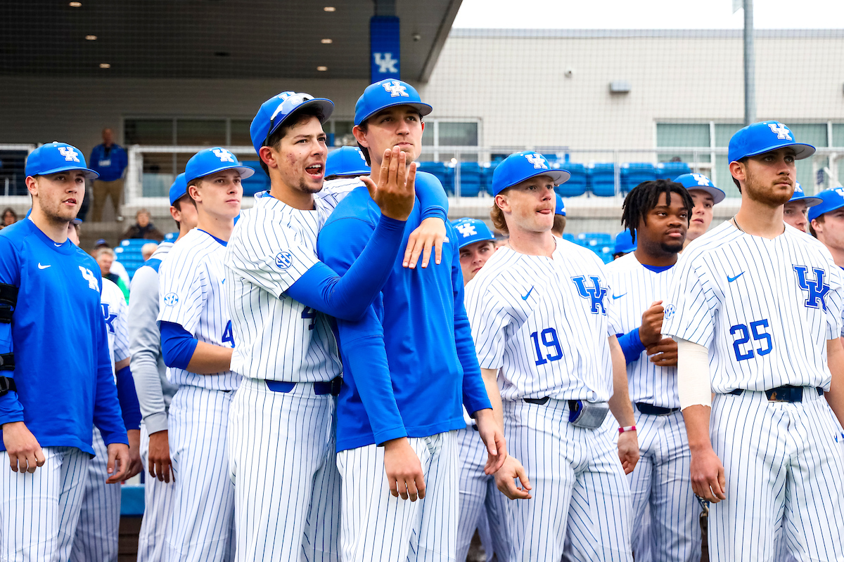 Jackson Nove. Austin Strickland.

Kentucky beats Bellarmine 10-1.

Photo by Eddie Justice | UK Athletics
