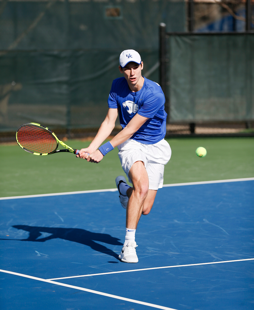 Cesar Bourgois.


The University of Kentucky Mens Tennis team takes on Virginia Mens Tennis 

Photo by Isaac Janssen | UK Athletics