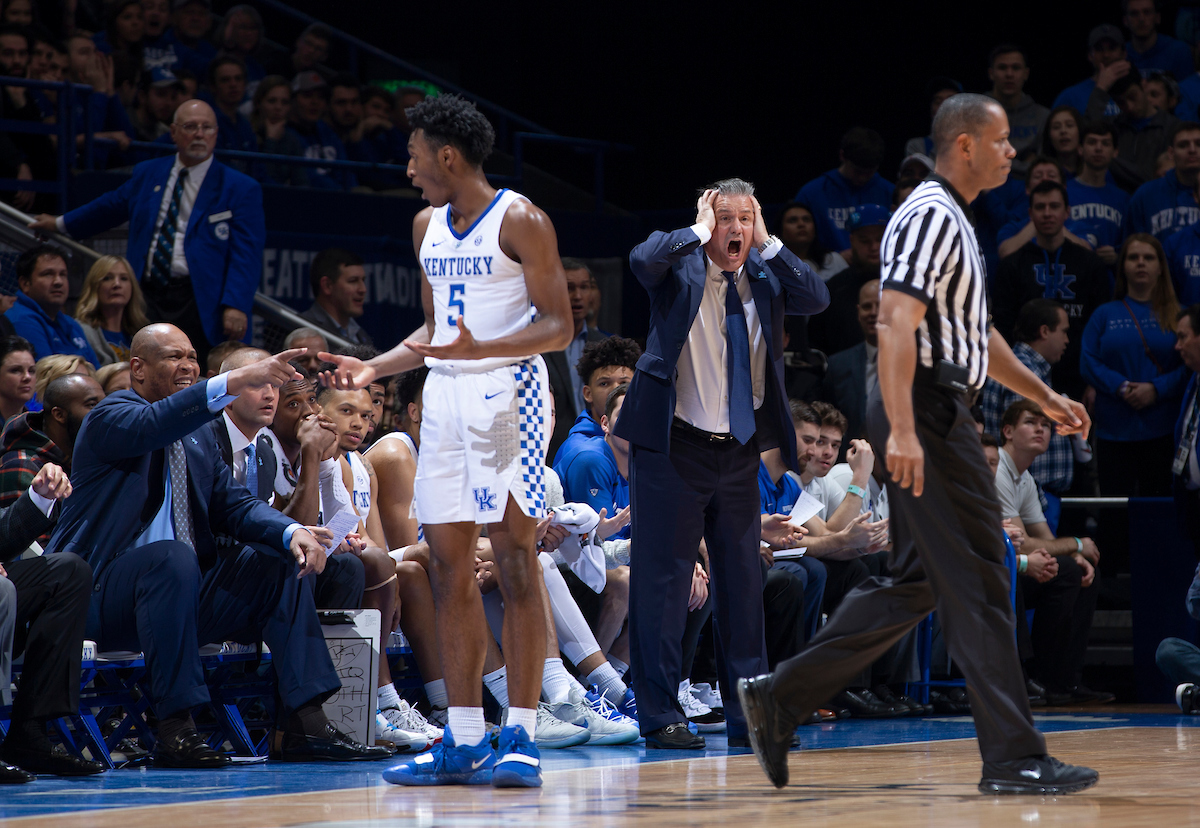 John Calipari. 

UK falls to LSU 73-71.


Photo By Barry Westerman | UK Athletics