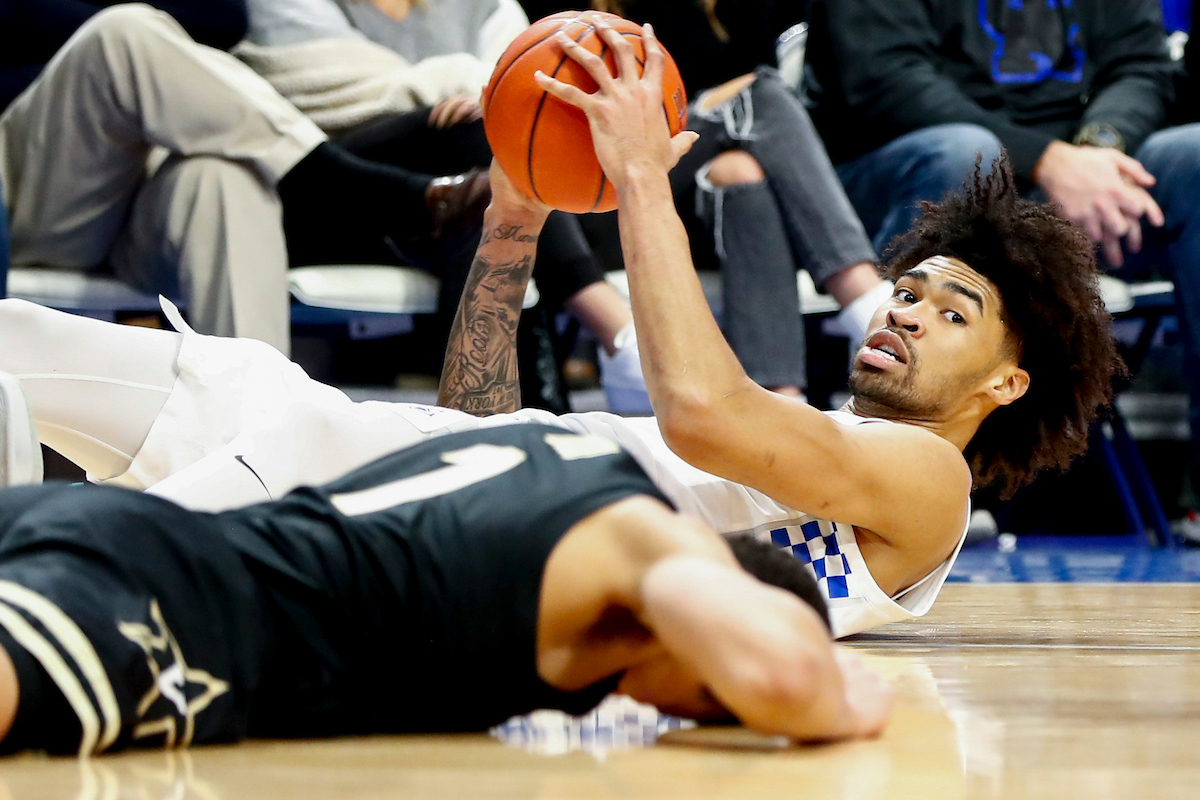 Nick Richards.

UK beats Vandy 71-62.

Photo by Chet White | UK Athletics