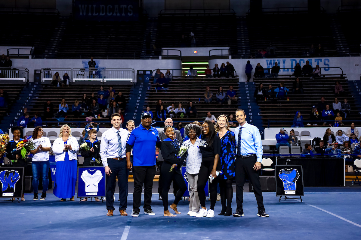 Cally Nixon.

Kentucky beats Michigan State on senior day.

Photo by Eddie Justice | UK Athletics