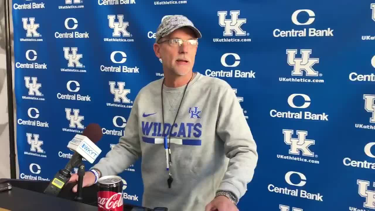 FB: Gran Speaks after First Practice Following Spring Break