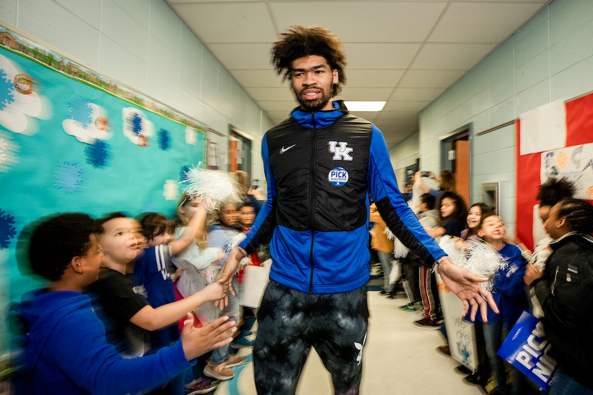 Nick Richards and Immanuel Quickley. #PickNickAndQuick.

Photo by Chet White | UK Athletics