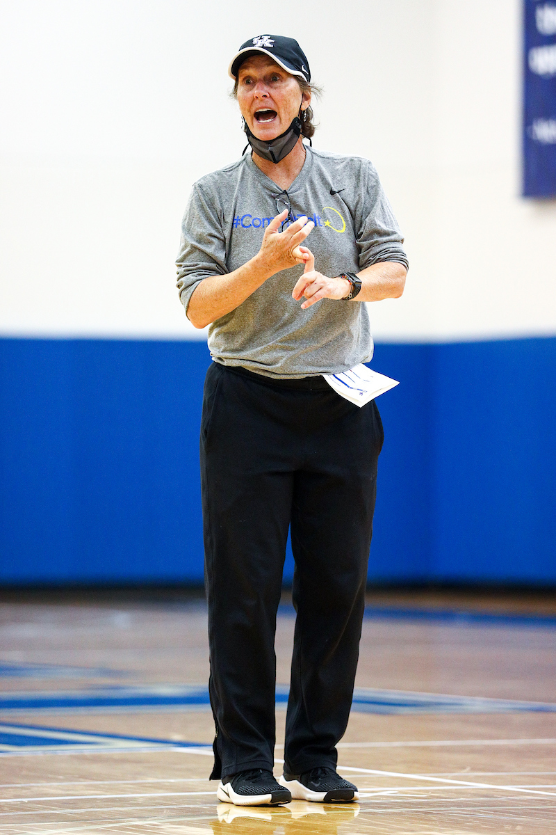 Gale Goestenkors.

Kentucky Women’s Basketball Practice.

Photo by Eddie Justice | UK Athletics