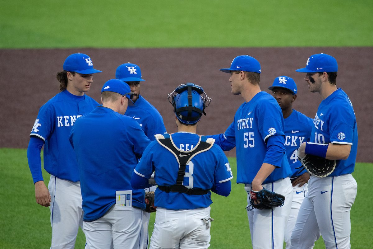 Kentucky Wildcats Tyler Burchett (55)

The UK baseball team beat NKU 5-4 on Wednesday, February 27, 2019.