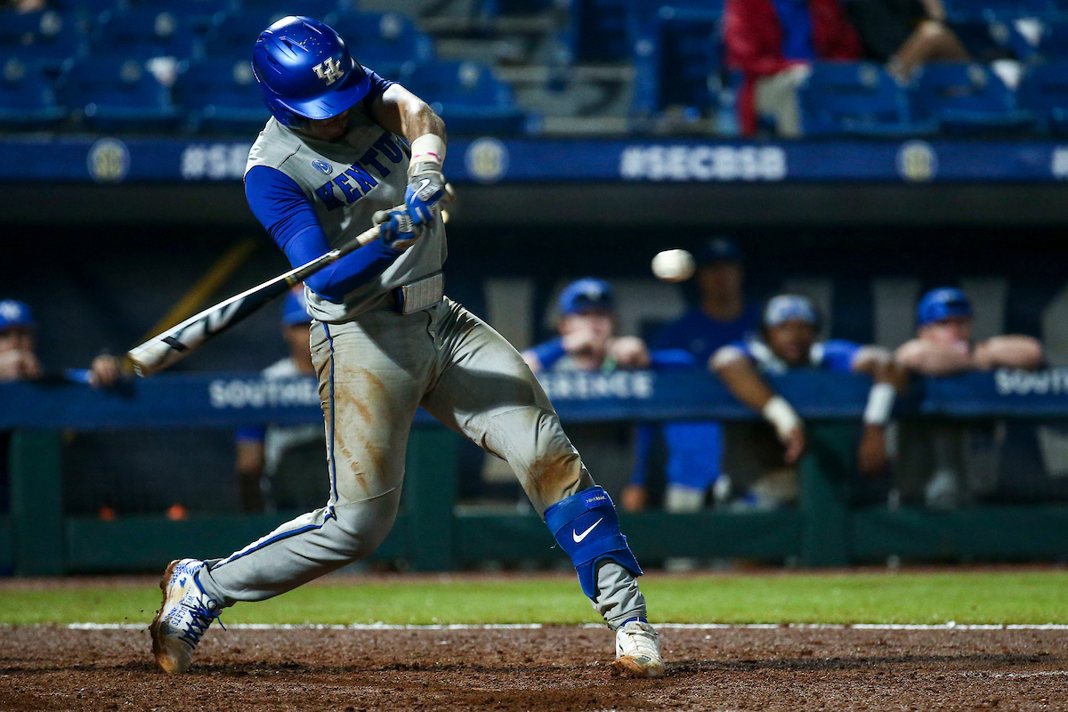 Devin Burkes.

Kentucky loses to LSU 6-11.

Photo by Sarah Caputi | UK Athletics