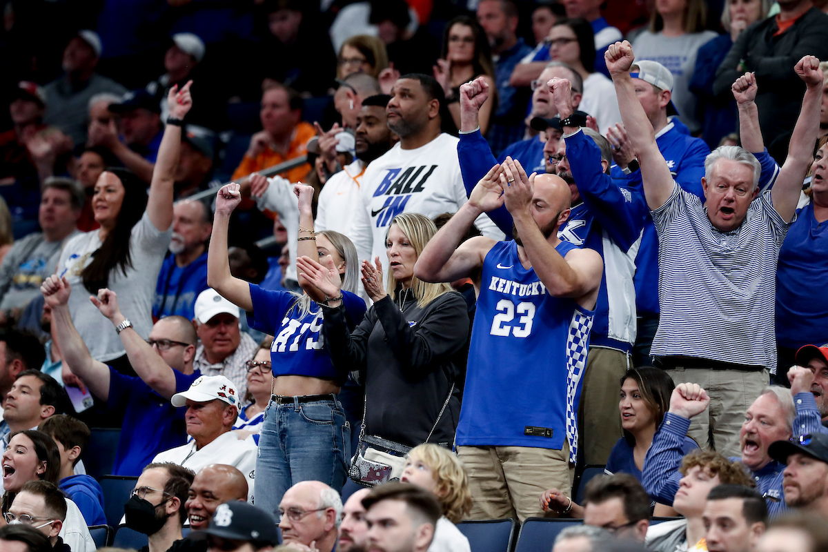 Fans.

Kentucky loses to Tennessee 69-62.

Photos by Chet White | UK Athletics