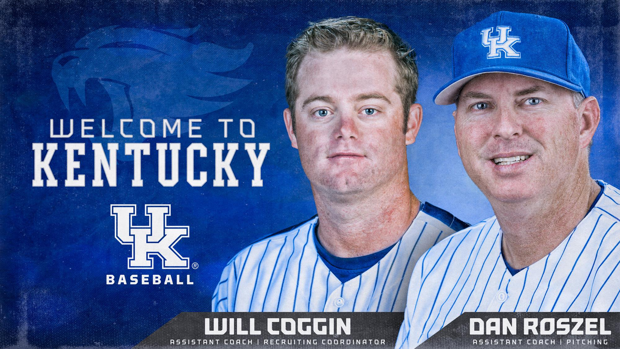 Kentucky Baseball Adds Roszel, Coggin to Coaching Staff