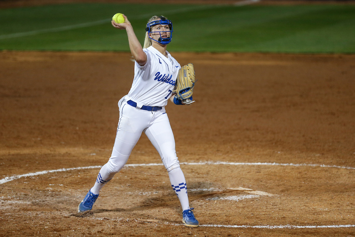 Autumn Humes.

Kentucky loses to Georgia 5 - 2.

Photo by Sarah Caputi | UK Athletics