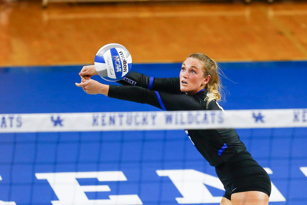 Gabby Curry.

UK defeats UofL 3-0.  

Photo by Hannah Phillips | UK Athletics
