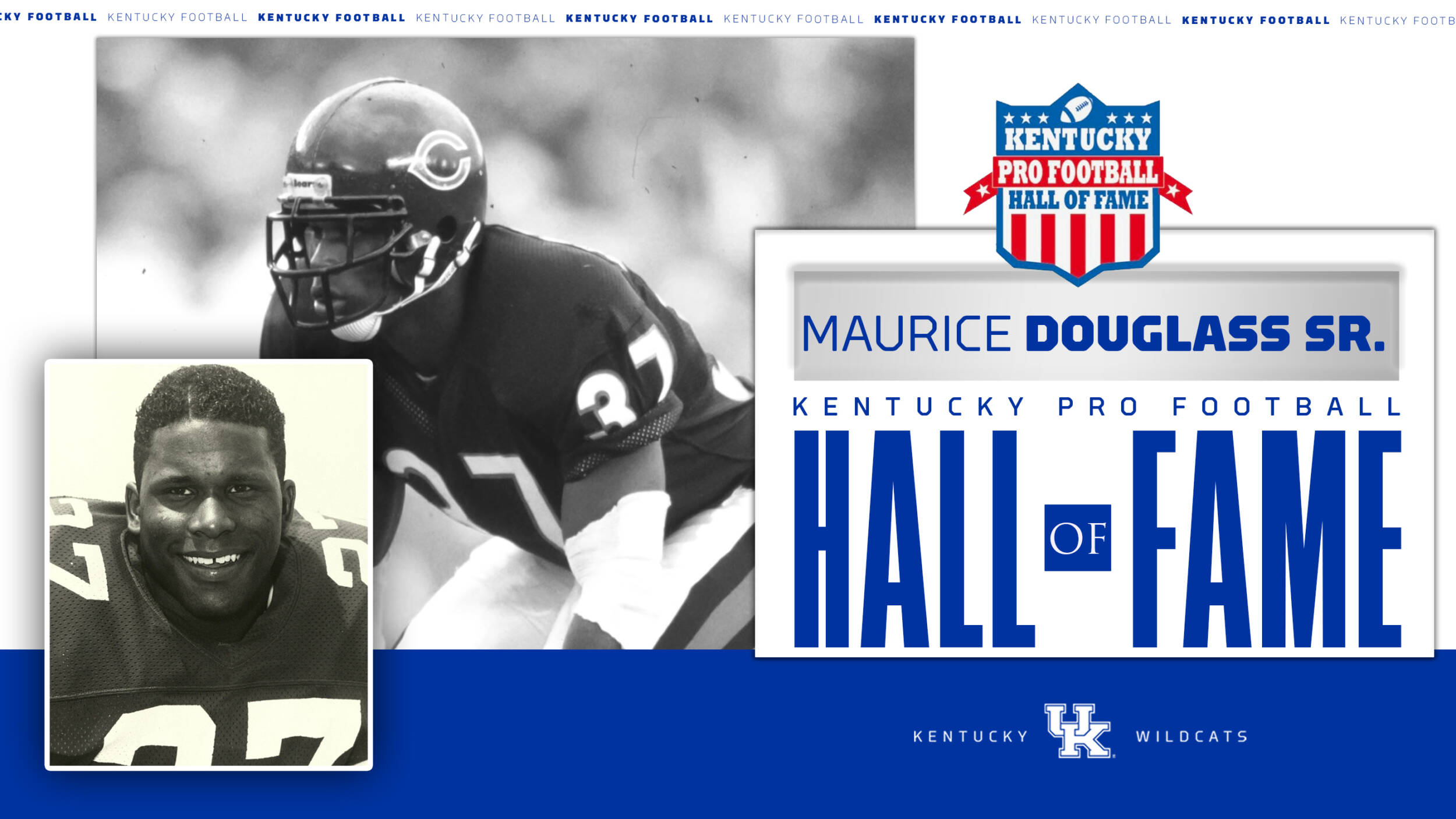 Maurice Douglass Named to Kentucky Pro Football Hall of Fame