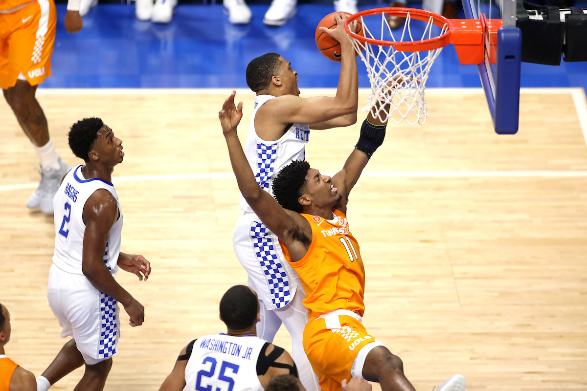 Keldon Johnson.

Kentucky beat Tennessee 86-69..

Photo by Quinn Foster | UK Athletics
