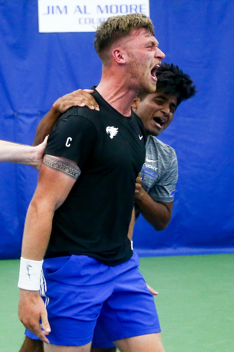 Millen Hurrion, Heman Nama.

Kentucky defeats Wake Forest 4-2 in NCAA Tournament Sweet Sixteen.

Photo by Grace Bradley | UK Athletics