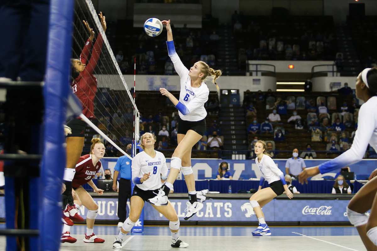Kendyl Paris.

Kentucky sweeps Alabama 3-0 and wins SEC Championship.

Photo by Hannah Phillips | UK Athletics