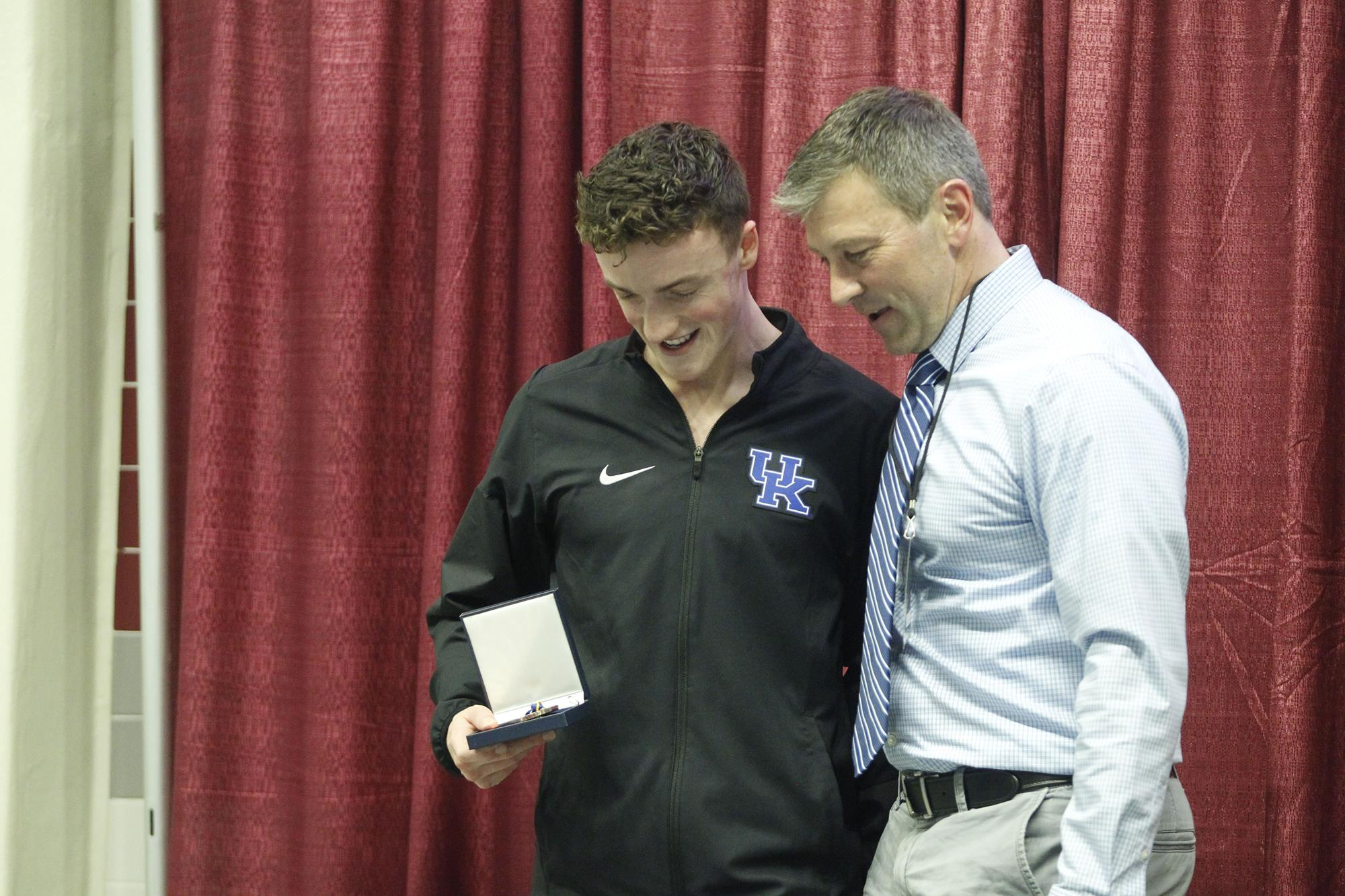 Masterton Earns Bronze on Day One of SEC Championships