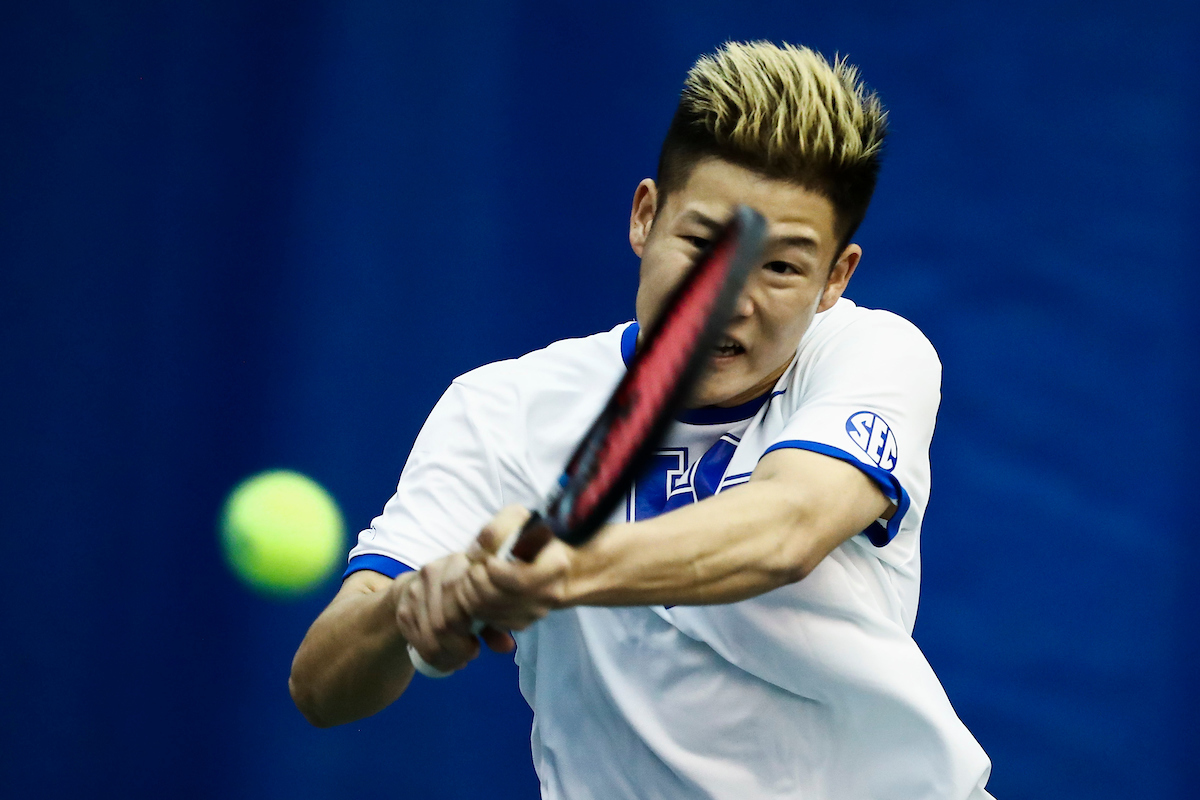 Kento Yamada.

Kentucky beat Memphis 4-1.

Photo by Chet White | UK Athletics