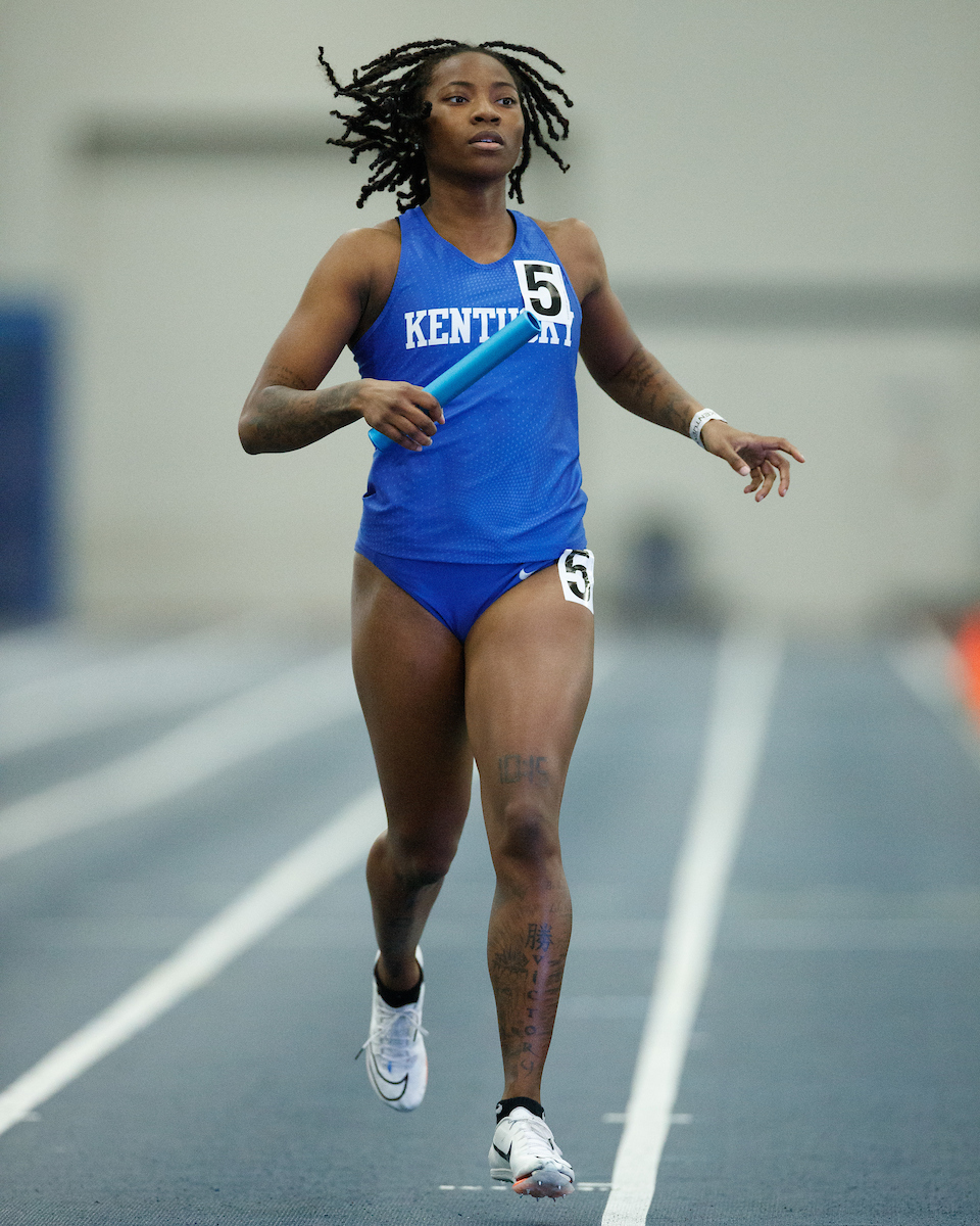 Megan Moss.

Jim Green Track Invitational Day 2.

Photo by Elliott Hess | UK Athletics