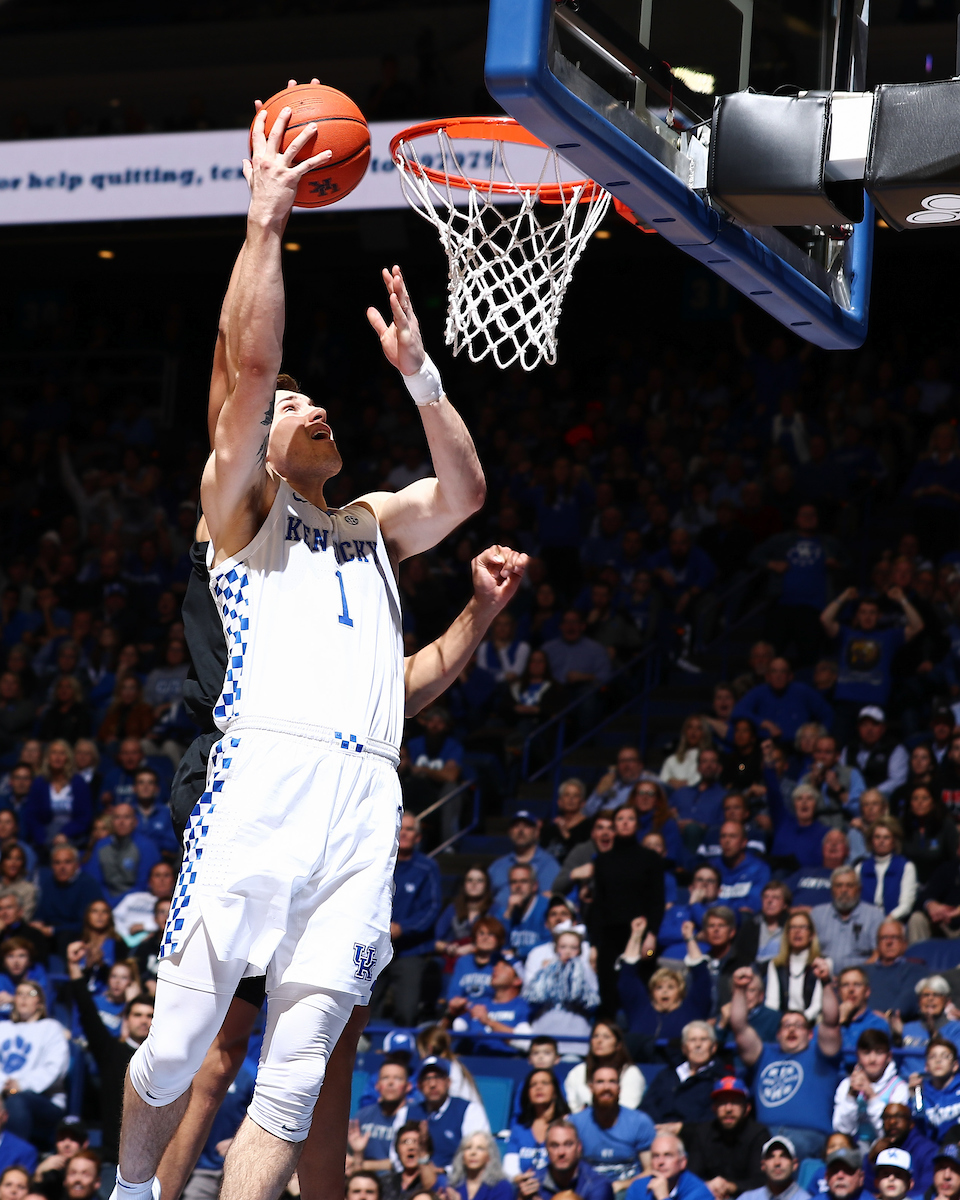 Nate Sestina.
UK beats Vandy 71-62. 
Photo by Elliott Hess | UK Athletics