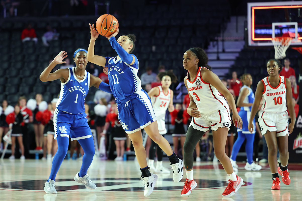 Kentucky-Georgia Women's Basketball Photo Gallery