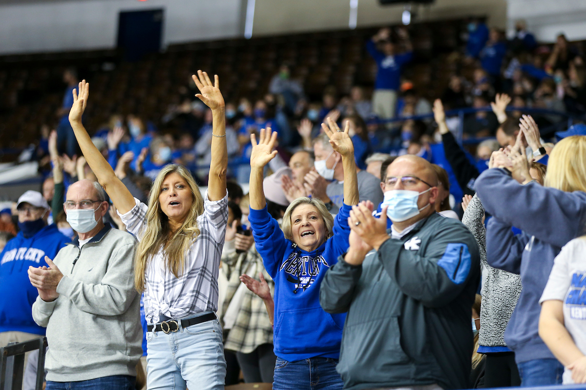 Fans.

Kentucky sweeps Texas A&M 3-0.

Photo by Grace Bradley | UK Athletics