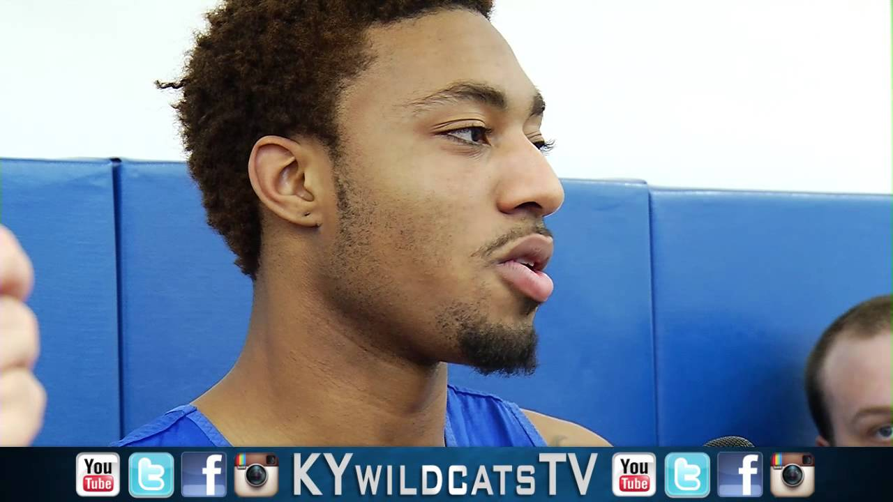 Kentucky Wildcats TV: Julius Randle and James Young - Pre-SEC Tournament