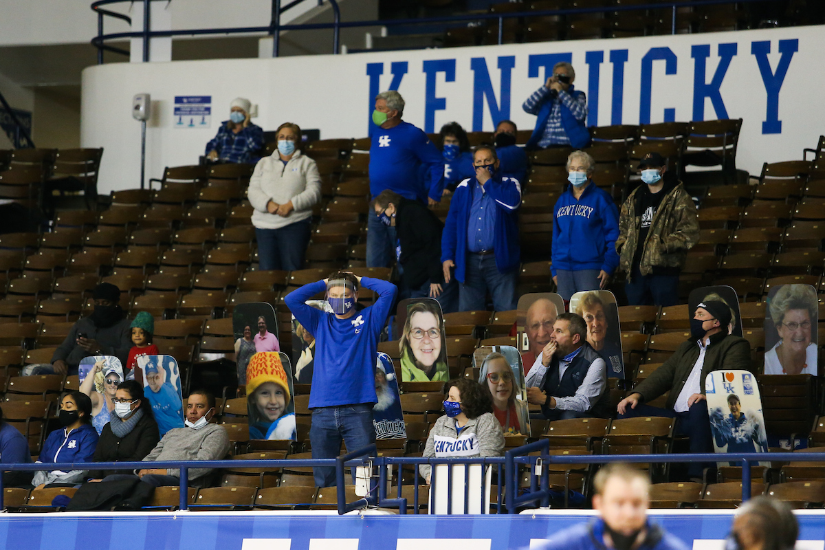 Fans.

Kentucky beats Arkansas 75-64.

Photo by Hannah Phillips | UK Athletics