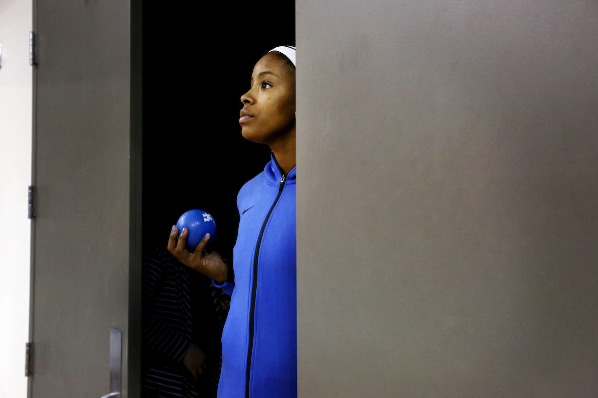 KeKe McKinney

UK Women's Basketball beat High Point University 71-49 at Memorial Coliseum  on Sunday, November 18th, 2018.

Photo by Britney Howard  | UK Athletics