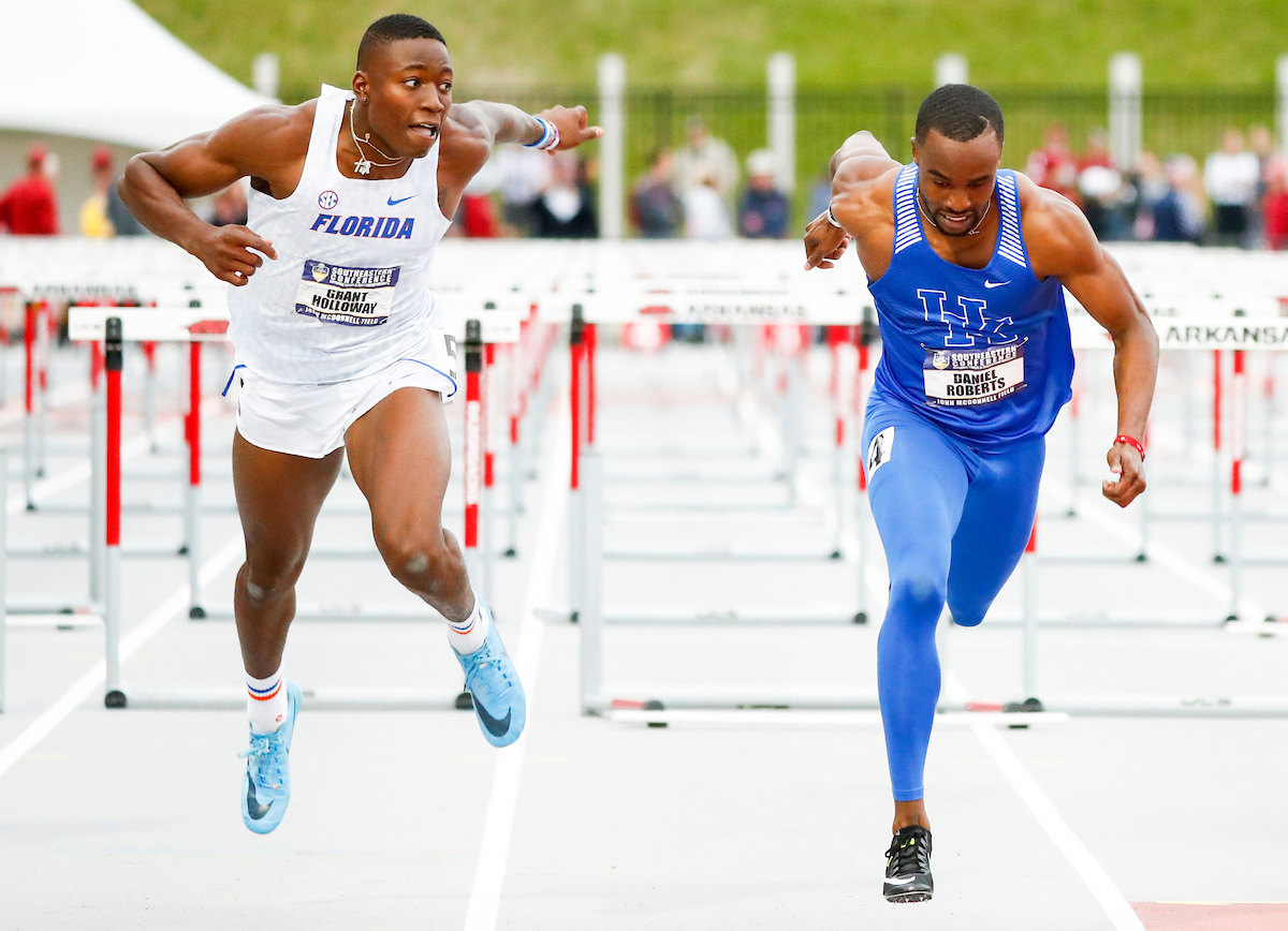 Daniel Roberts. 

Day three of the 2019 SEC Outdoor Track and Field Championships.