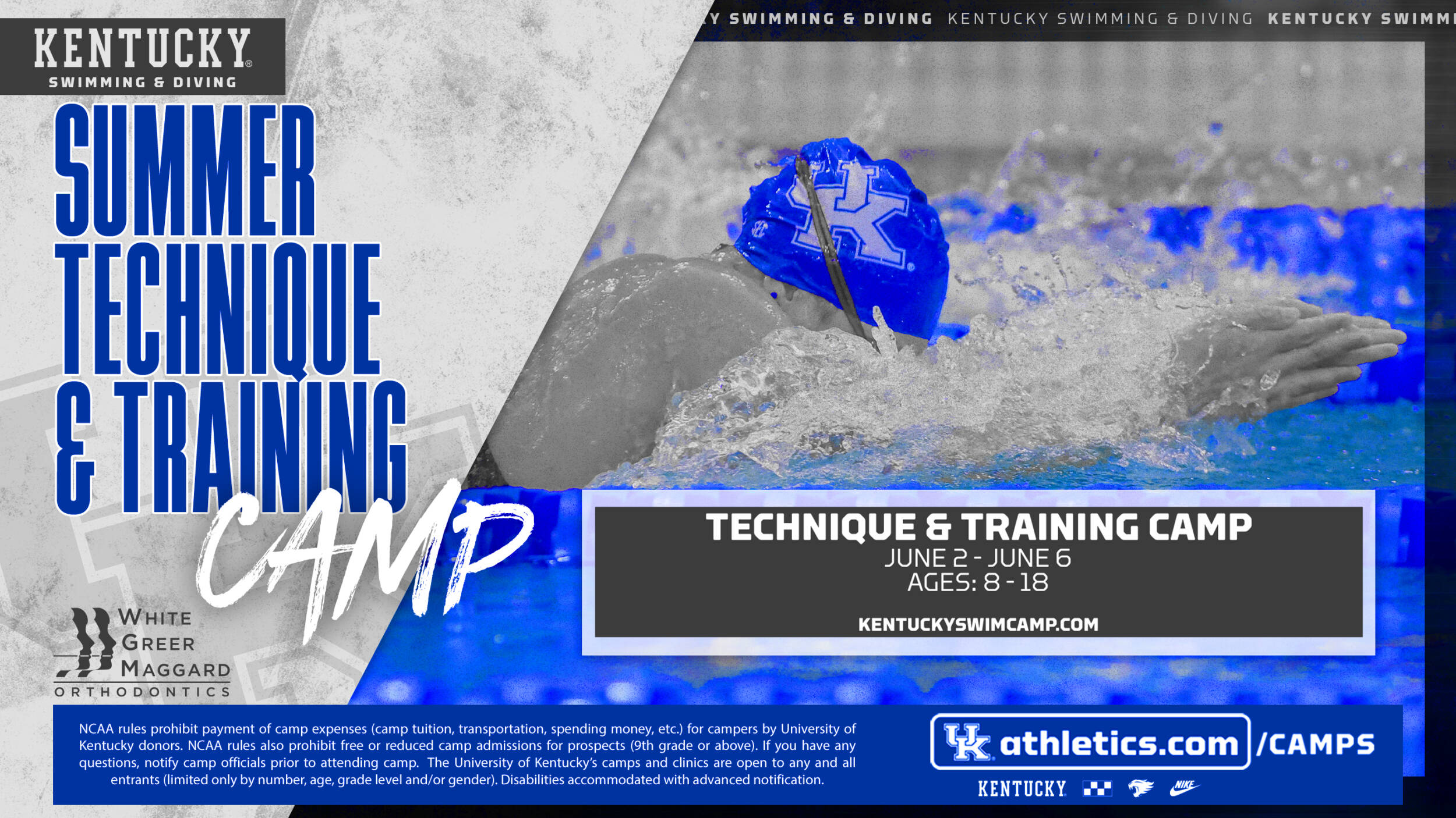 Kentucky Swimming Technique and Training Camp