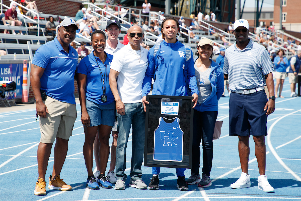Myles Anders.

Day two of the Kentucky Invitational. Senior Day.

Elliott Hess | UK Athletics
