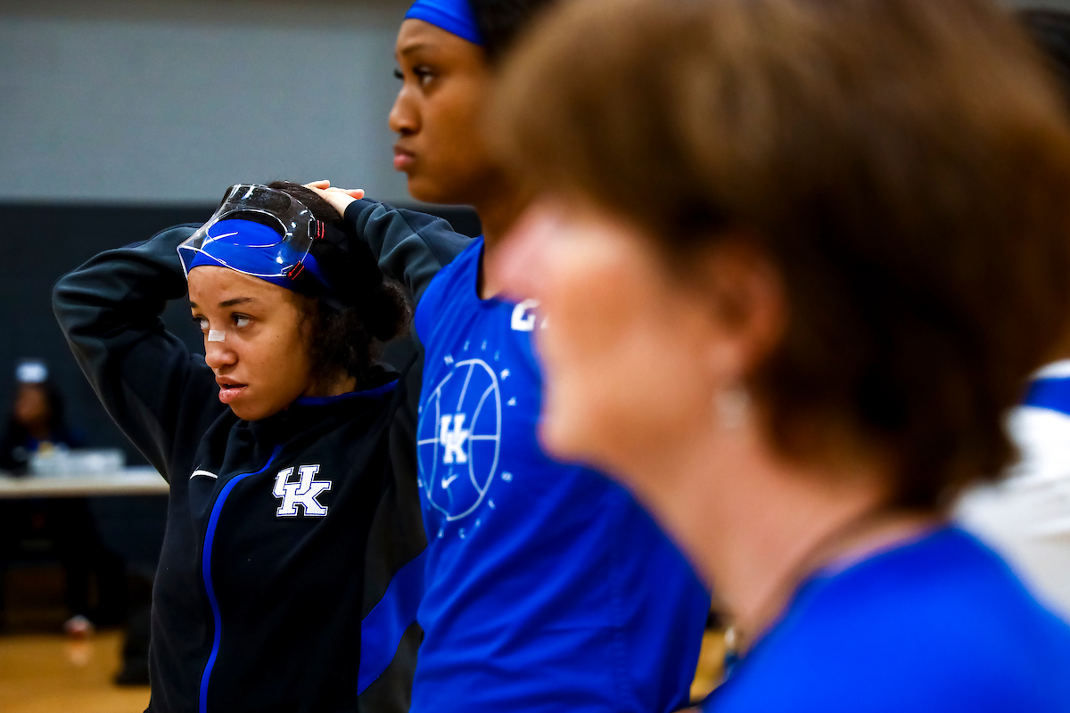 Jada Walker.

Kentucky Practice and Vanderbilt for the SEC Tournament.

Photo by Eddie Justice | UK Athletics