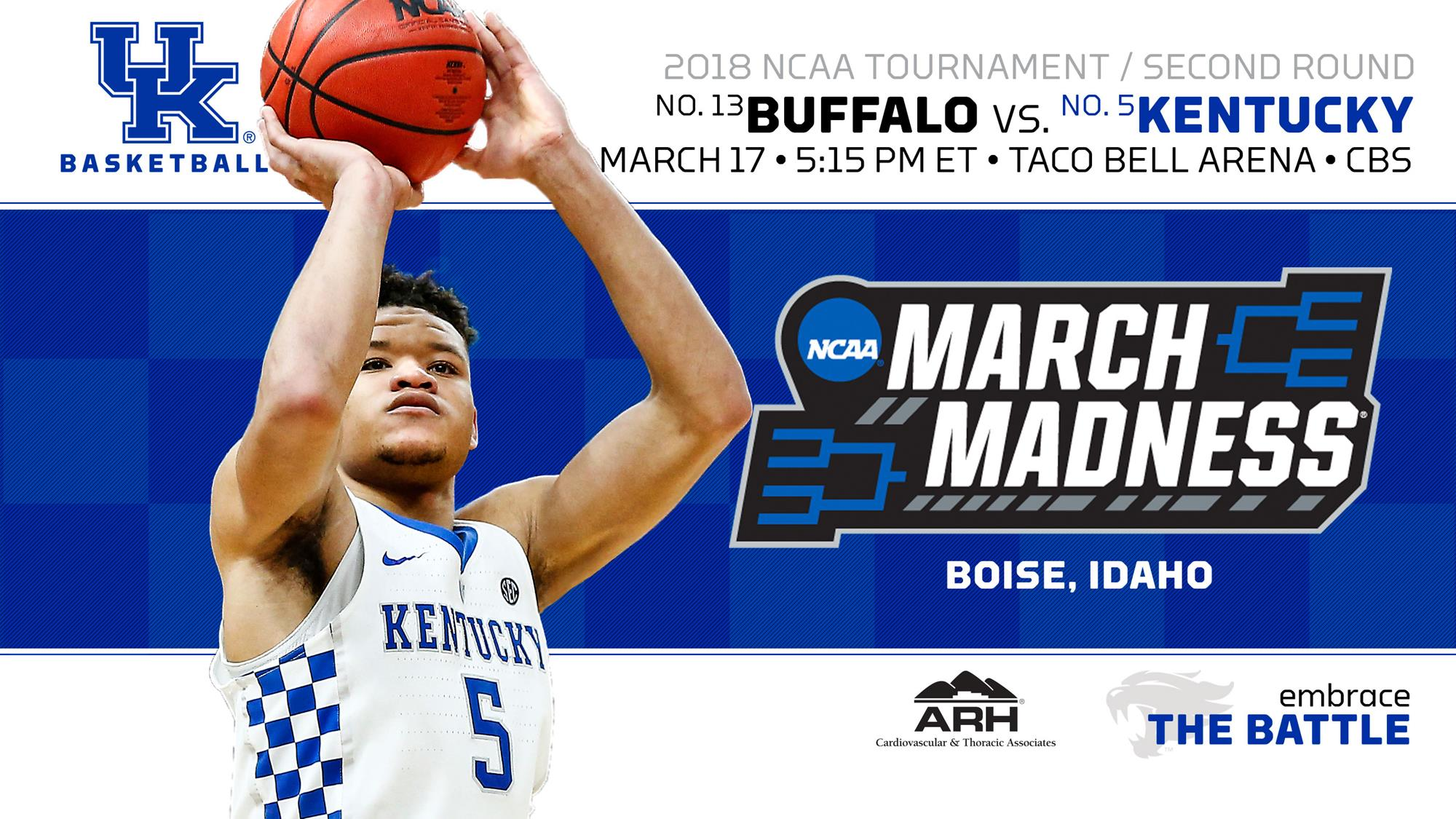 UK Not Caught off Guard by Second-Round Tilt vs. Buffalo