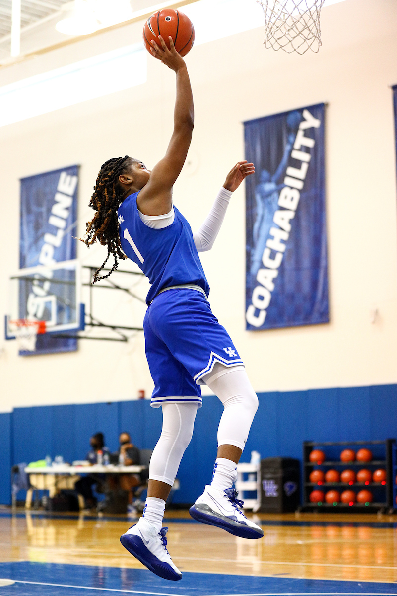 Robyn Benton.

Kentucky Women’s Basketball Practice.

Photo by Eddie Justice | UK Athletics