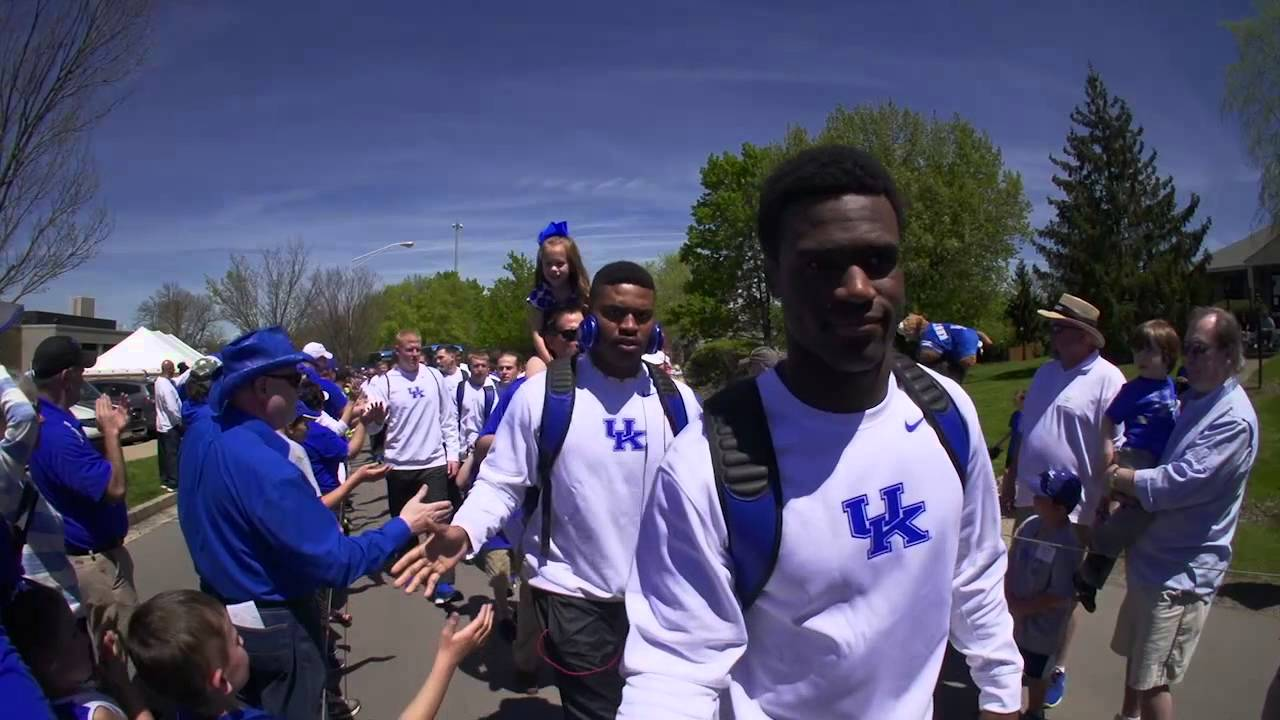 Kentucky Wildcats TV:The Blue/White Game Catwalk 2014