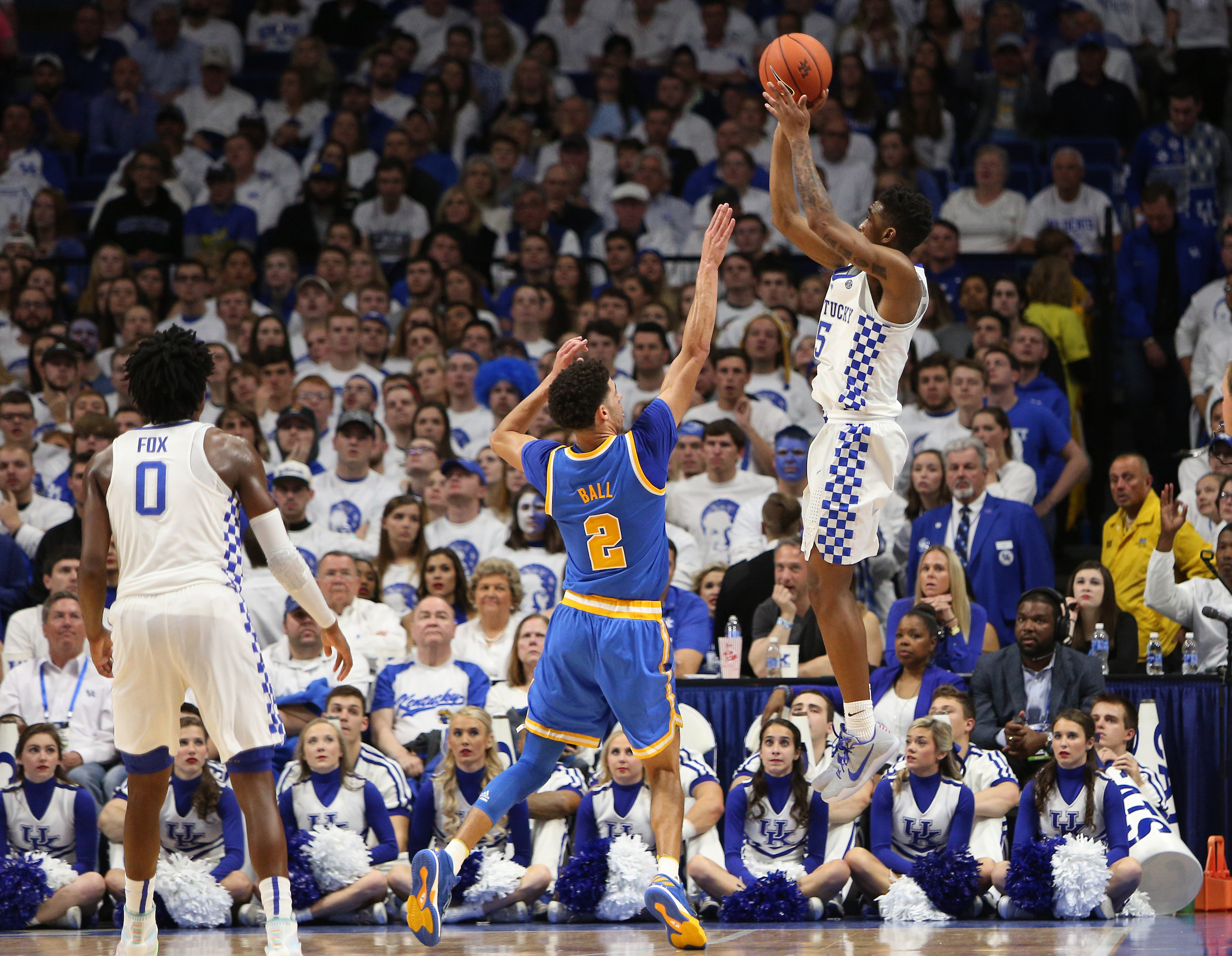 No. 11 UCLA Upsets Top-Ranked Kentucky, 97-92