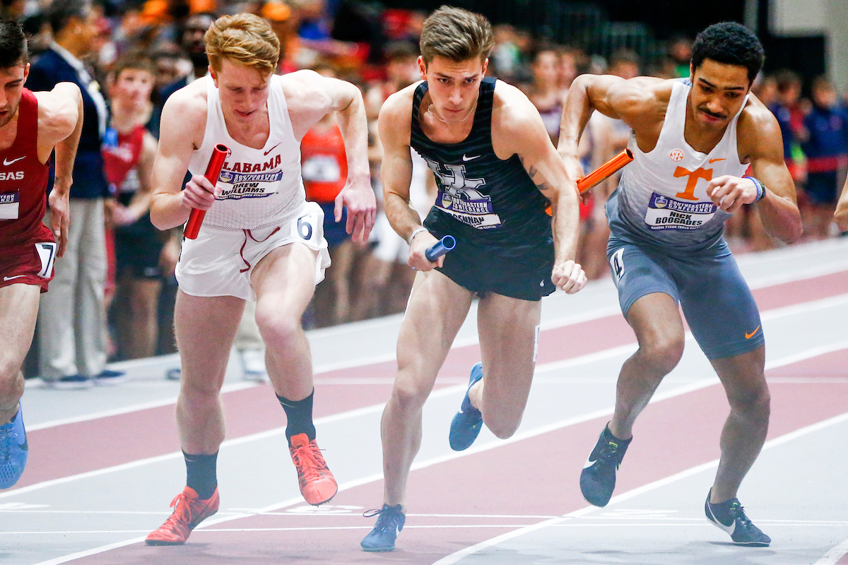 Brennan Fields. DMR.

Day one of the 2019 SEC Indoor Track and Field Championships.

Photo by Chet White | UK Athletics