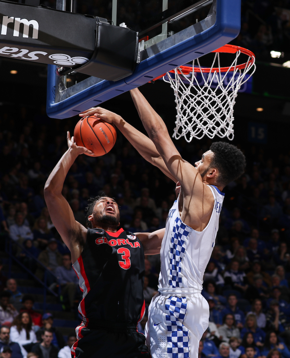Sacha Killeya-Jones.

The University of Kentucky men's basketball team beat Georgia 66-61 on Sunday, December 31, 2017 at Rupp Arena in Lexington, Ky.

Photo by Elliott Hess | UK Athletics