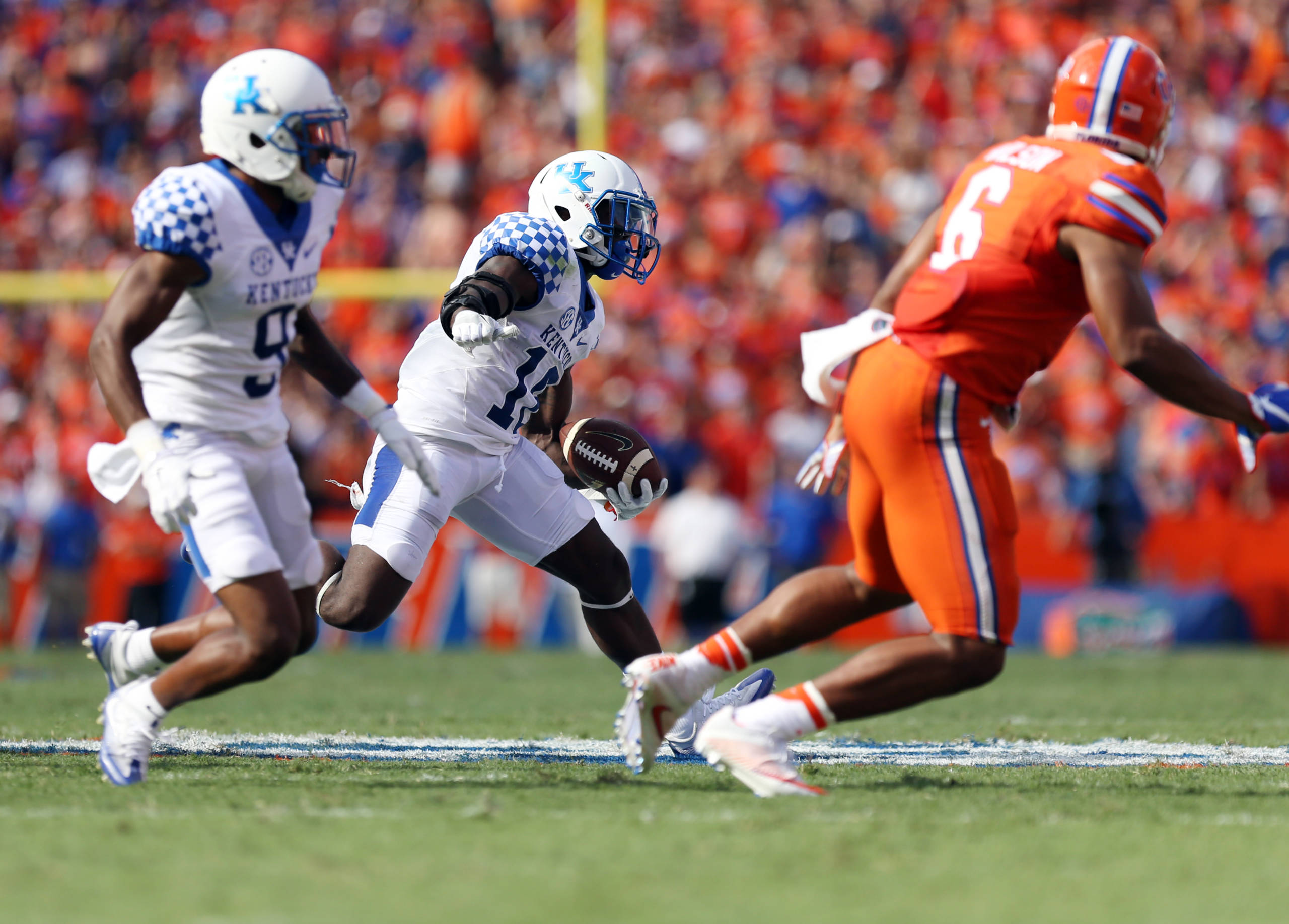 Football Wildcats Fall at Florida