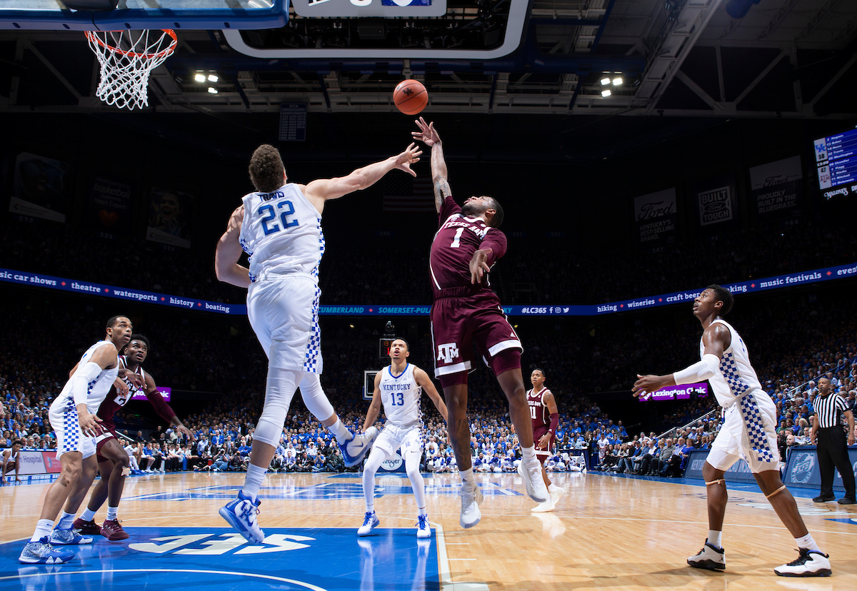 Reid Travis. 

Kentucky beat Texas A&M 85-74 on Tuesday, January 8, 2019.


Photo By Barry Westerman | UK Athletics