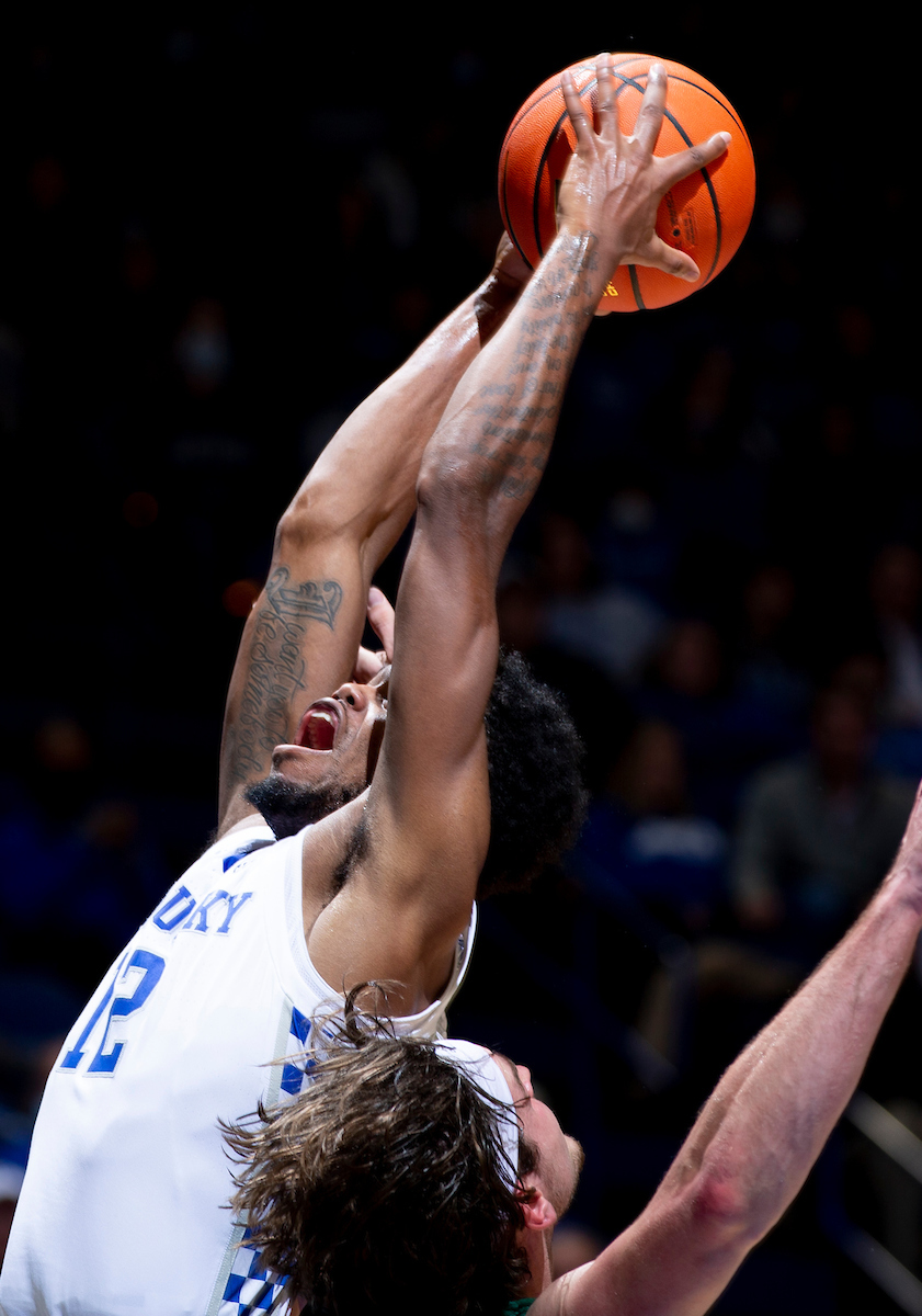 Keion Brooks Jr. 

Kentucky beat Ohio University 77-59.

Photo By Barry Westerman | UK Athletics