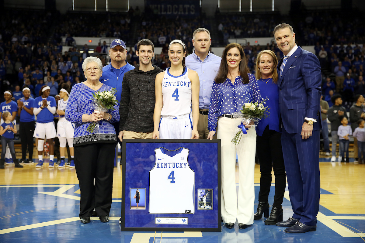 Maci Morris

The UK Women's Basketball team beat LSU on Senior Day on Sunday, February 24, 2019.

Photo by Britney Howard | UK Athletics