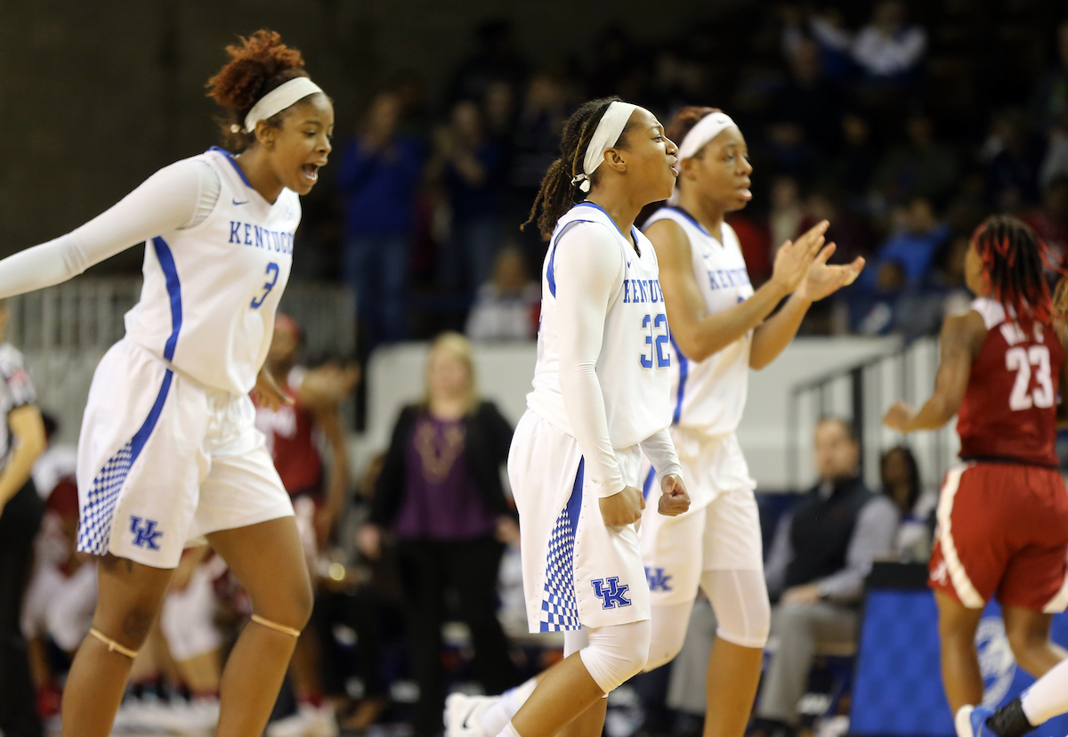 Jaida Roper

The University of Kentucky women's basketball team defeats Alabama on Thursday, January 25, 2018 at Memorial Coliseum. 

Photo by Britney Howard | UK Athletics