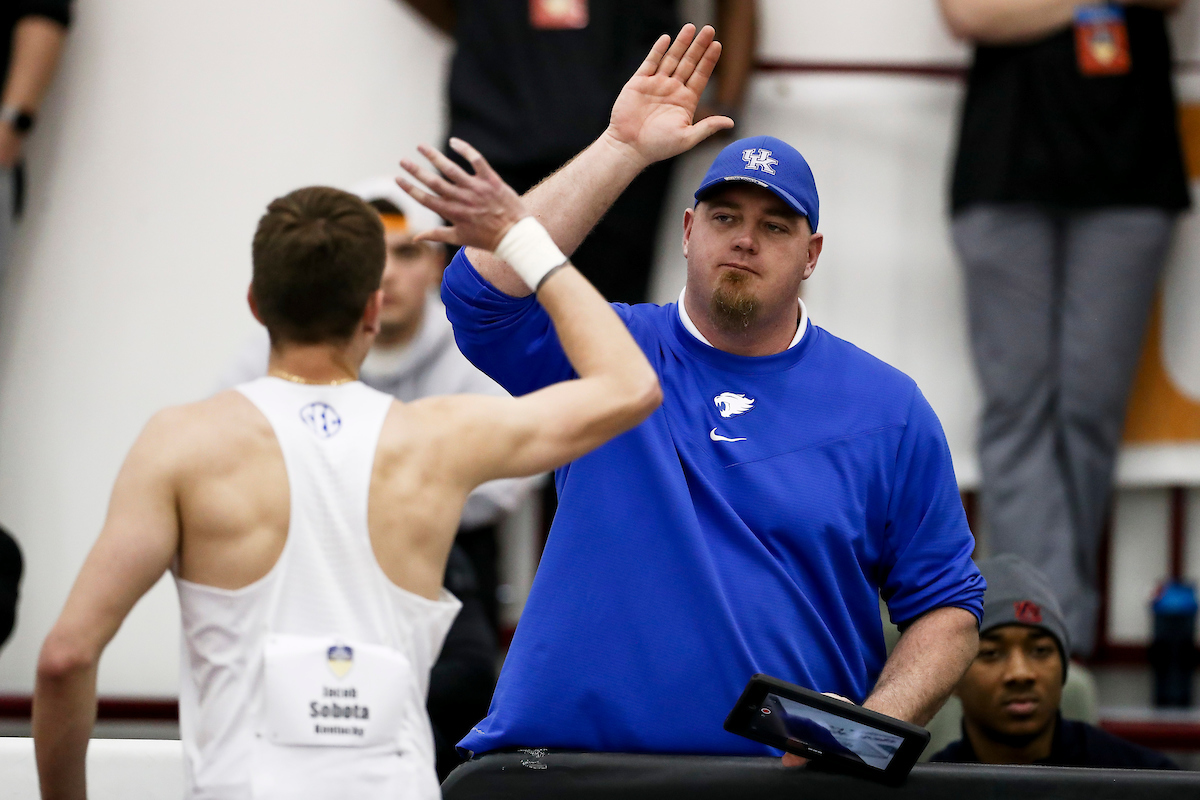 Keith McBride. Jacob Sobota.

Day 1. SEC Indoor Championships.

Photos by Chet White | UK Athletics