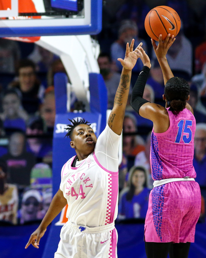 Dreuna Edwards. 

Kentucky beats Florida 88-80.

Photo by Eddie Justice | UK Athletics