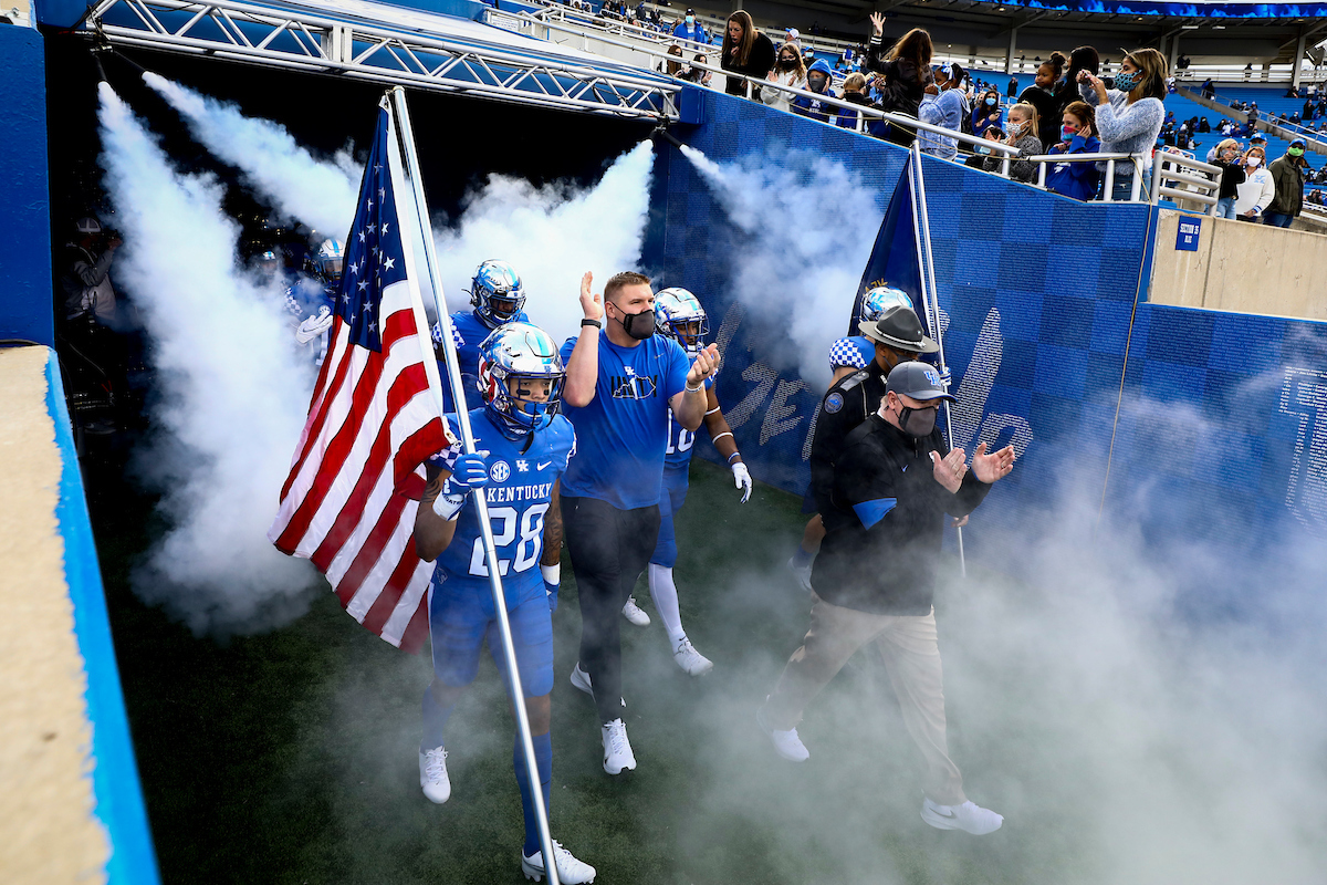 Mark Stoops. 

UK beat Vandy 38-35.

Photo by Chet White | UK Athletics
