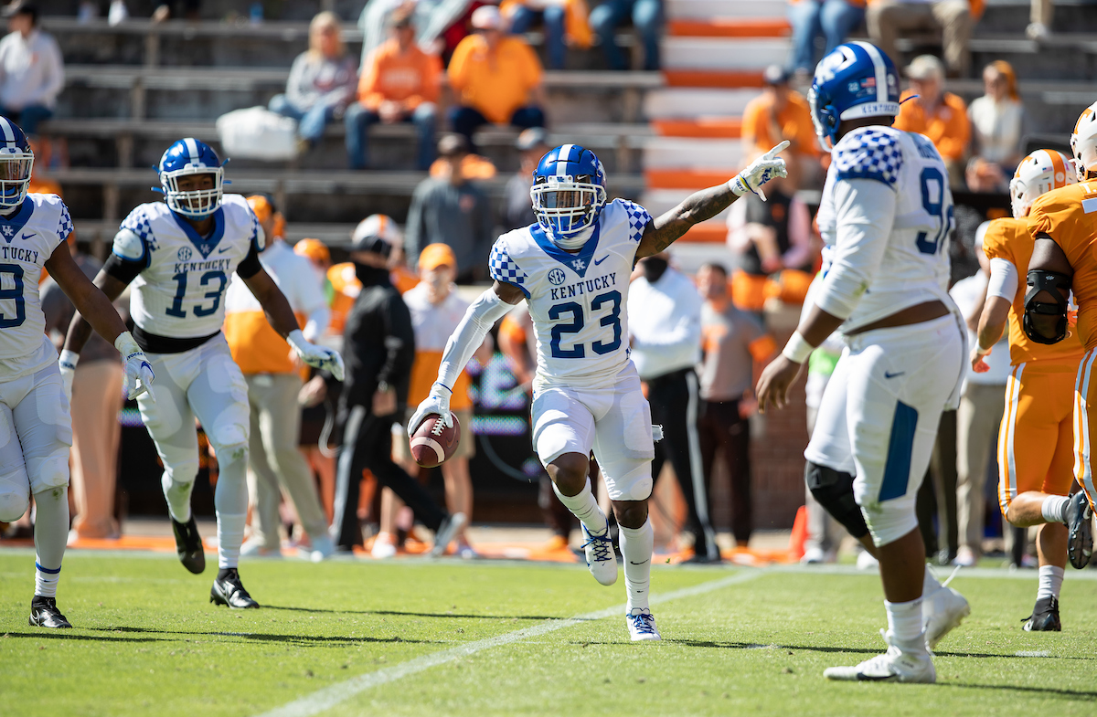 Tyrell Ajian

UK defeats Tennessee 34-7

Photo By Jacob Noger | UK Football